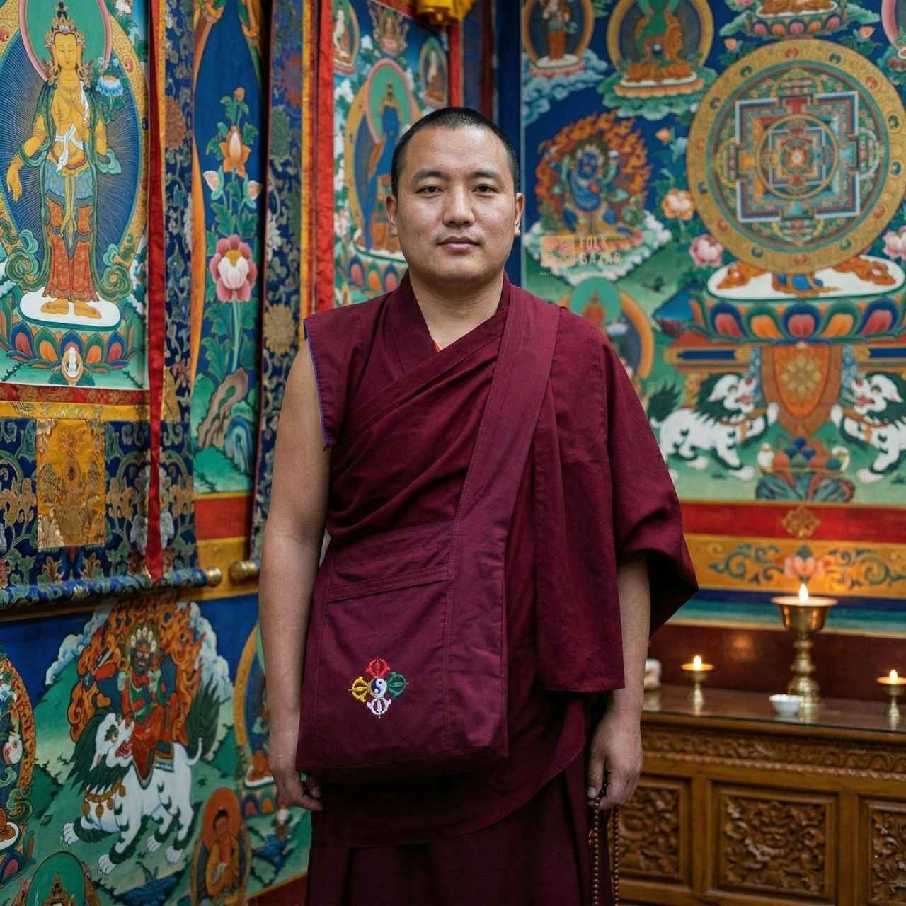 Jhola for Lama, Monk